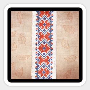 Ukrainian Embroidery: Mykolaiv Sticker